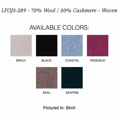 Knit Insert Zip Mock Coat Kangaroo Pocket anti static coating