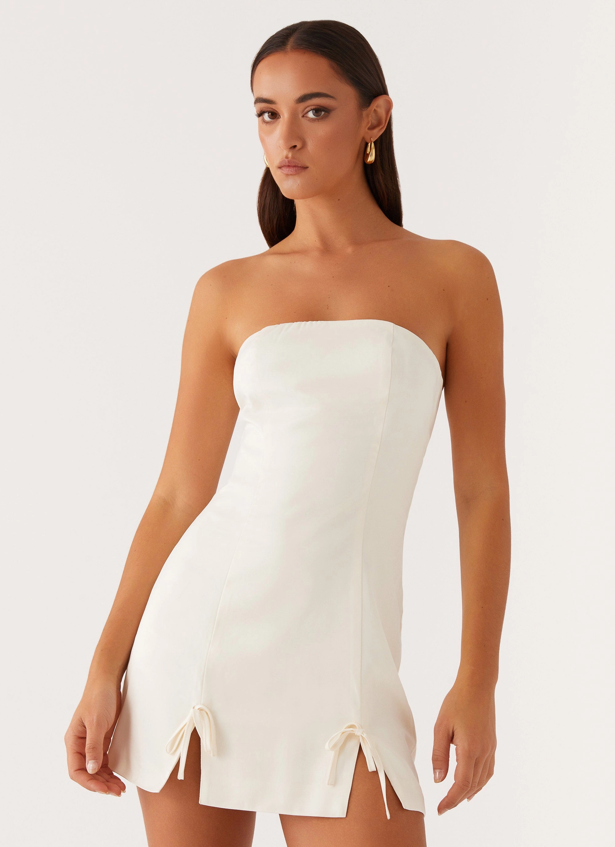 Smooth Motion Kessie Mini Dress - Ivory