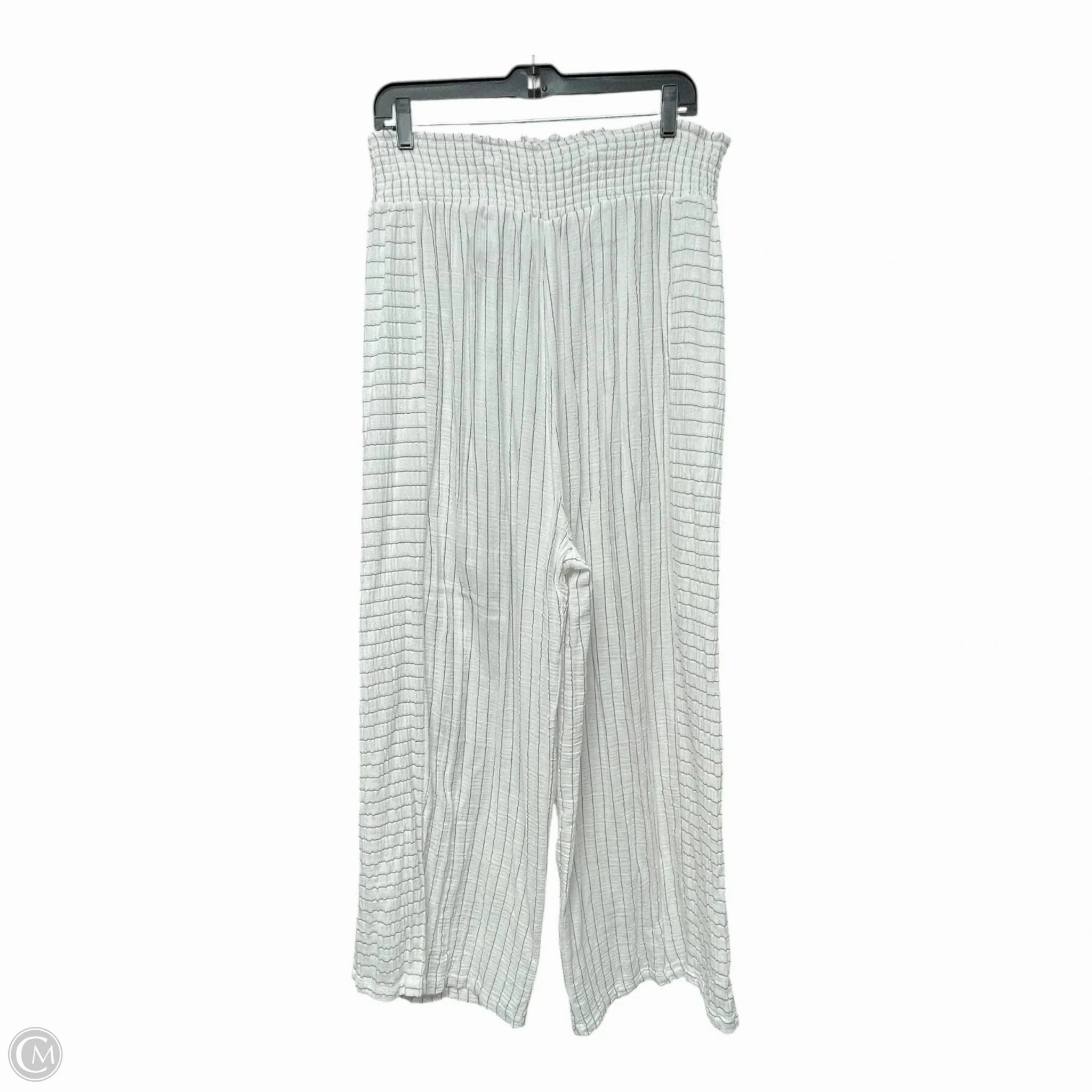 Quick Flex Tailored Silhouette Pants Wide Leg By Joie In Striped Pattern, Size: 3x
