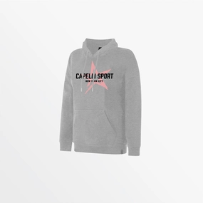 WOMEN'S STRIKE STAR PULLOVER HOODIE HypoallergenicFabric Breathable Mesh Back