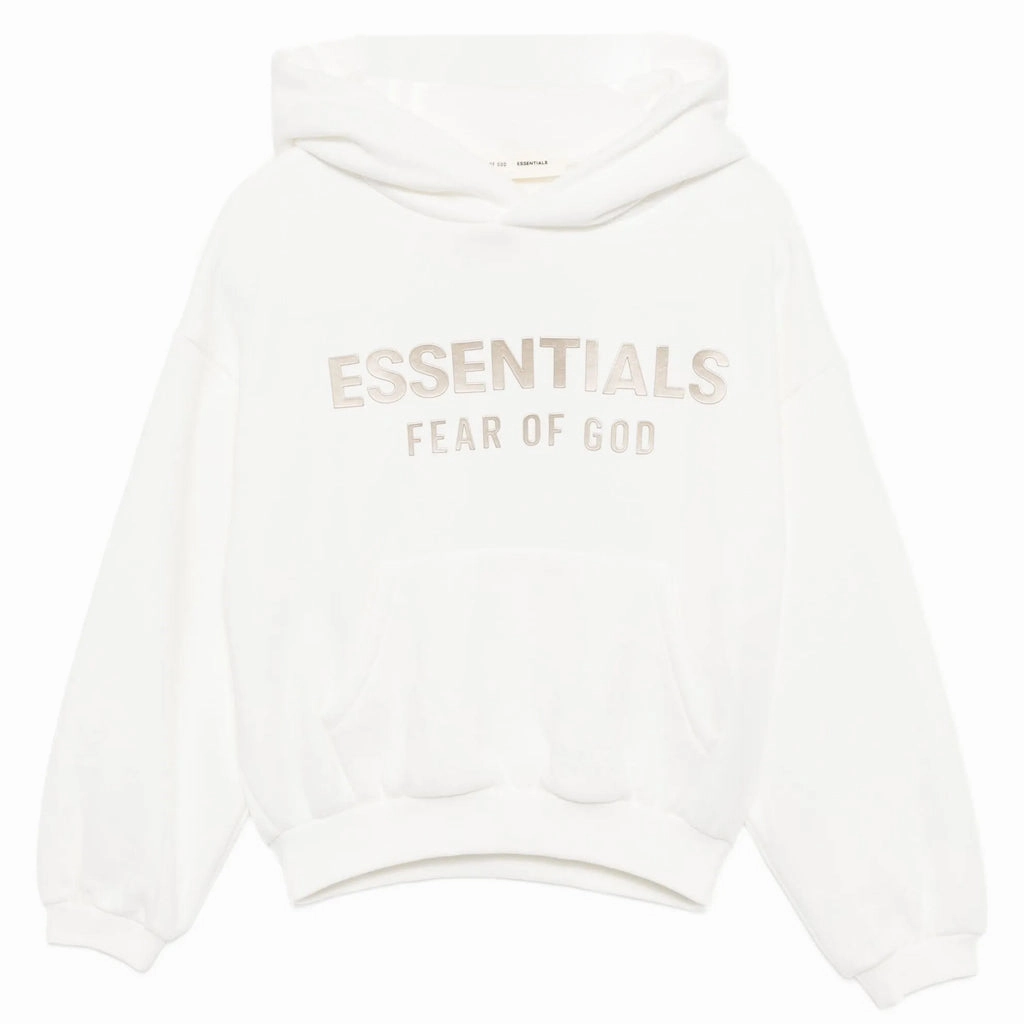 Fear of God Essentials Kids Fleece Hoodie DurableDoubleLayeredHem Sporty Cardigan