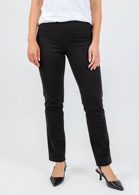 Ergonomic Cut Spencer Straight Leg Denim - Black