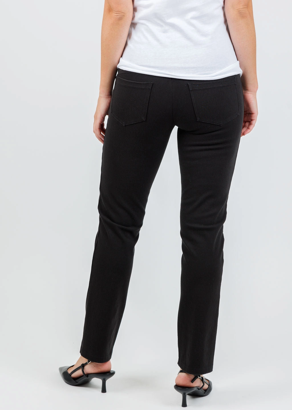 quick dry Comfy Ease Spencer Straight Leg Denim - Black