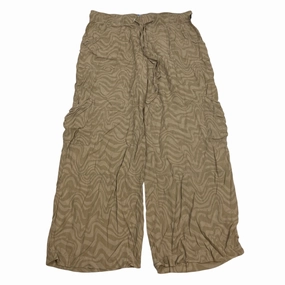 Fashionable Appeal Urban Cool Pants Wide Leg By Urban Outfitters In Brown, Size:Xl