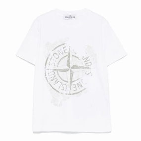 Stone Island Junior Short Sleeve T-shirt Versatile and Stylish