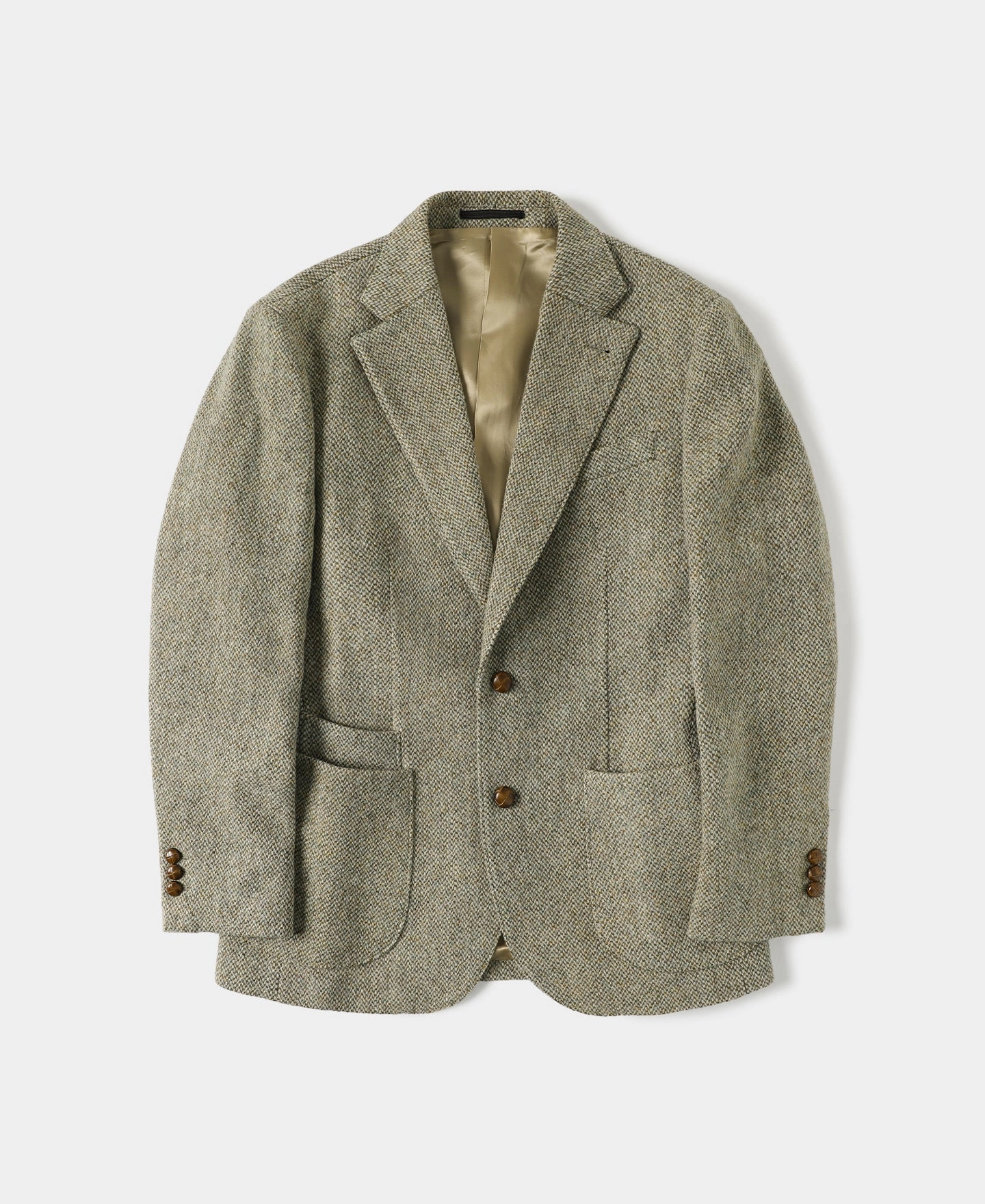 Work Tough Recycled Polyester 1930s Tweed Casual Suit Jacket