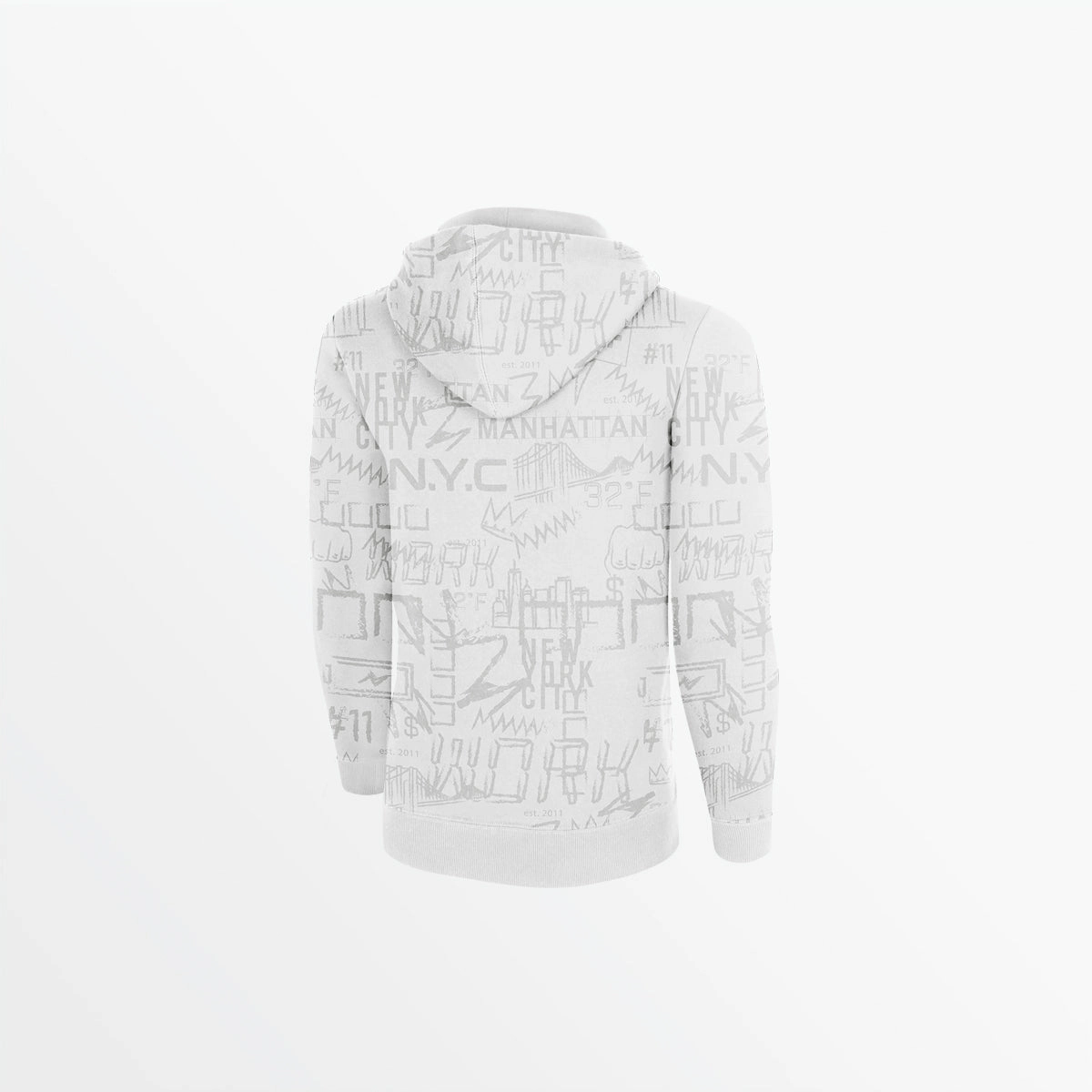 MEN'S FLEECE GRAPHIC PRINT PULLOVER HOODIE Relaxed Sweatshirt Durable Reinforced Elbows