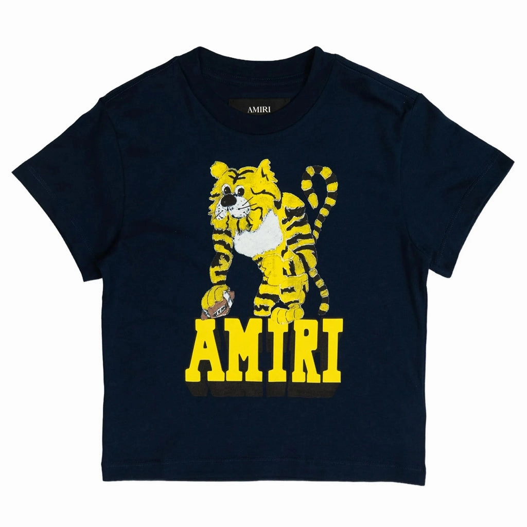 Amiri Kids Amiri Tiger Tee Sporty Top All-Season Comfort Wear
