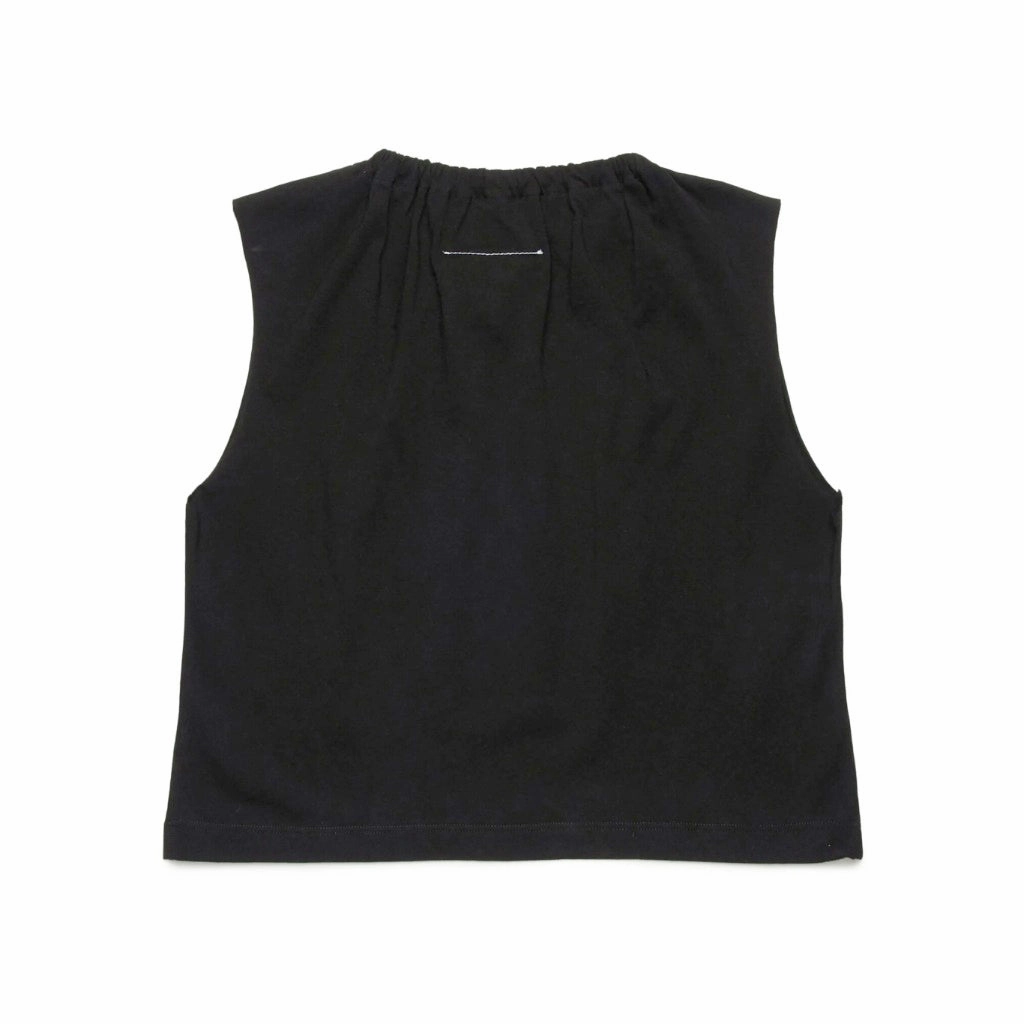 MM6 Kids Logo Tank Top Airflow Mesh Lining AntiPillingTechnology