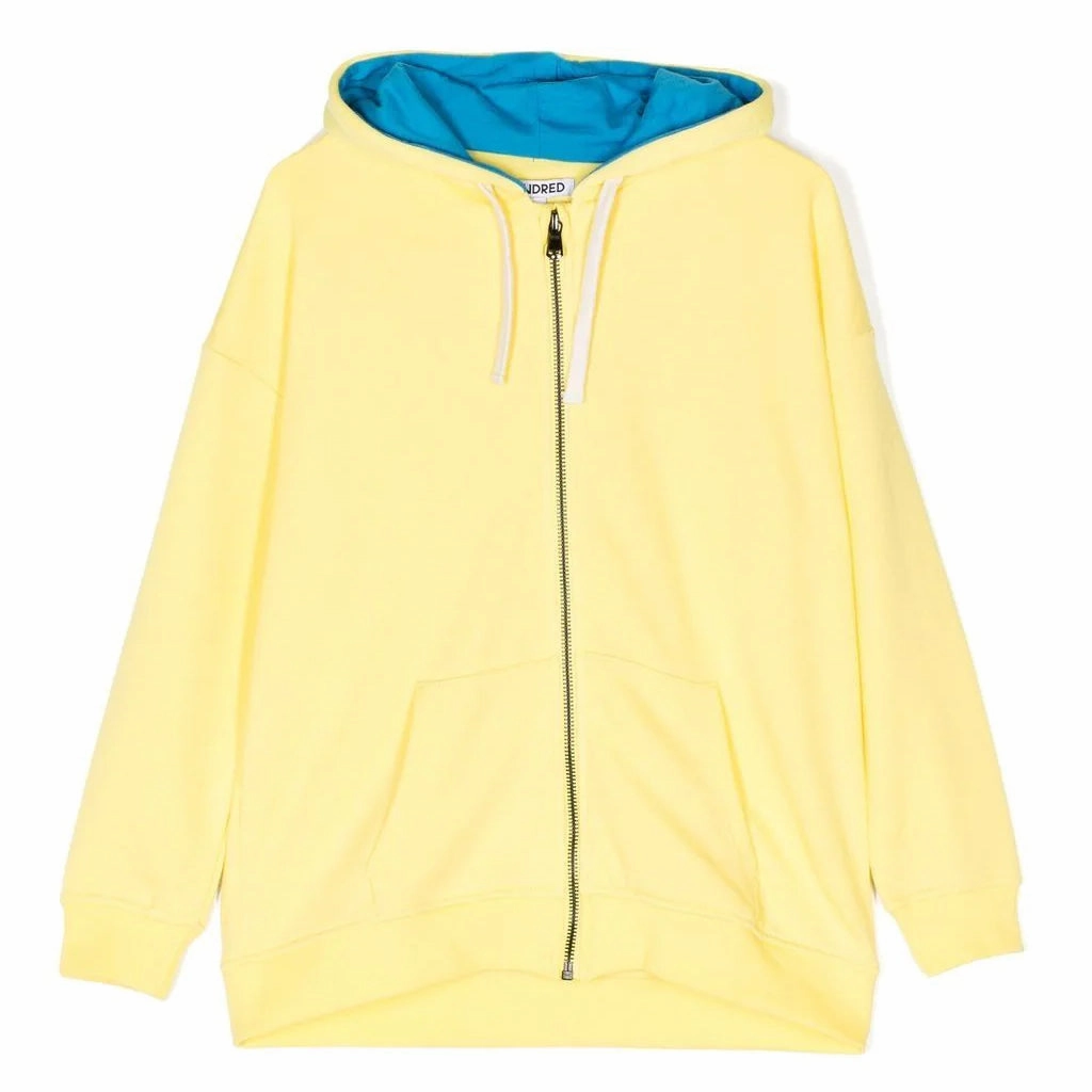 Pastel Shade Drawstring Hood Jacket