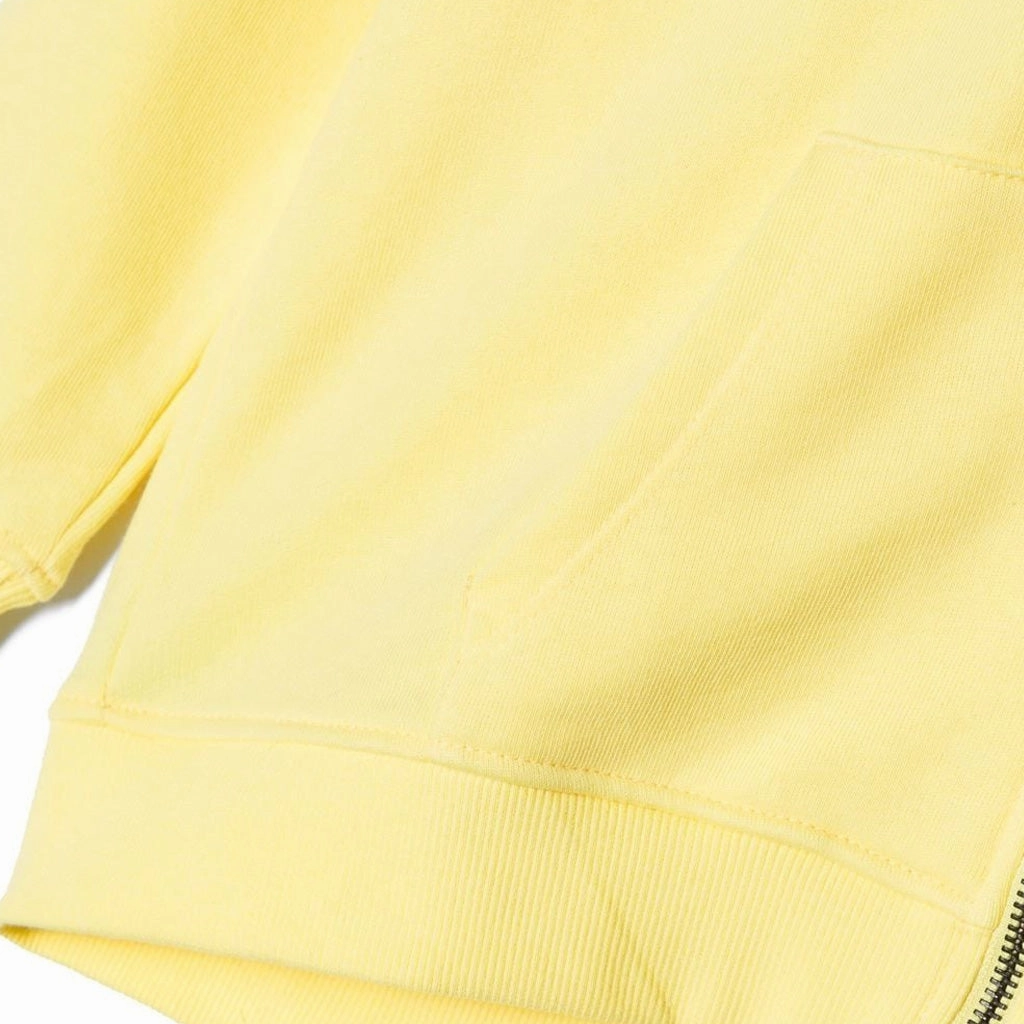 Eco Friendly Dyed Fabric Drawstring Hood Jacket