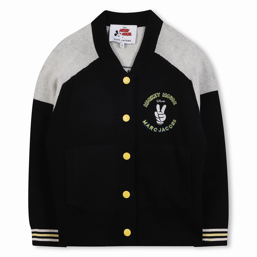 Little Marc Jacobs X Mickey Mouse Knitted Cardigan AbrasionResistantSurface