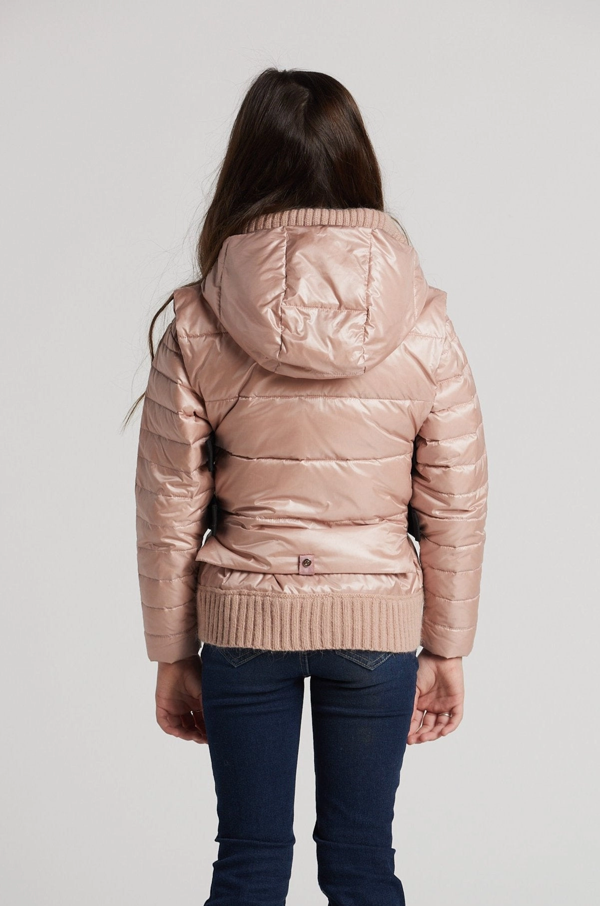 Lola Quilted Full Zip Gilet w/ Adjustable Side Buckles Water Resistant Design Compression Panels