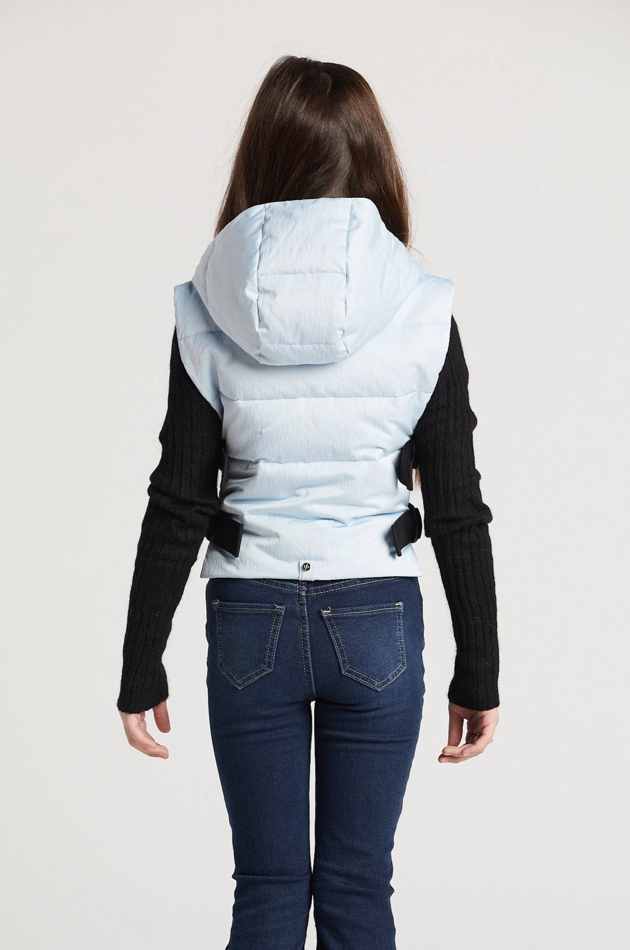 Lola Quilted Full Zip Gilet w/ Adjustable Side Buckles Compact Design