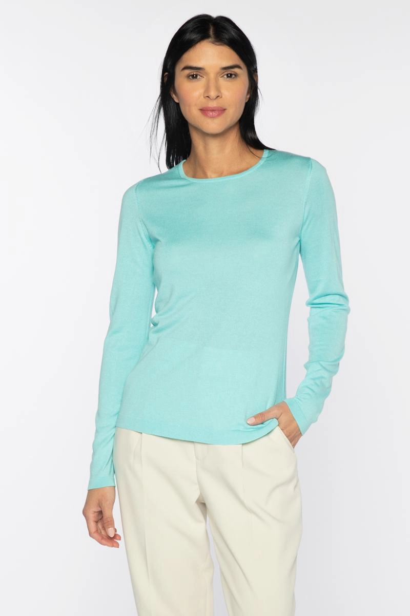 Long Sleeve Crew Merino Wool