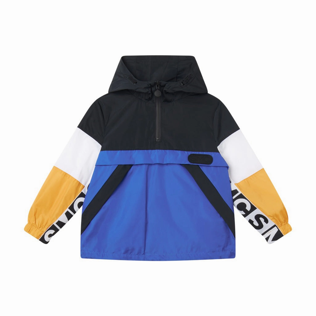 Elasticized Waist Soft Cover Stella McCartney Kids SMC Windbreaker Jacket