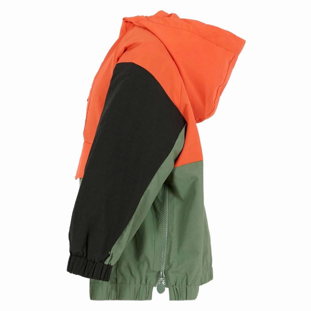 Stella McCartney Kids Logo Graphic Nylon Jacket Weekday Street Look Stay Dry Interior