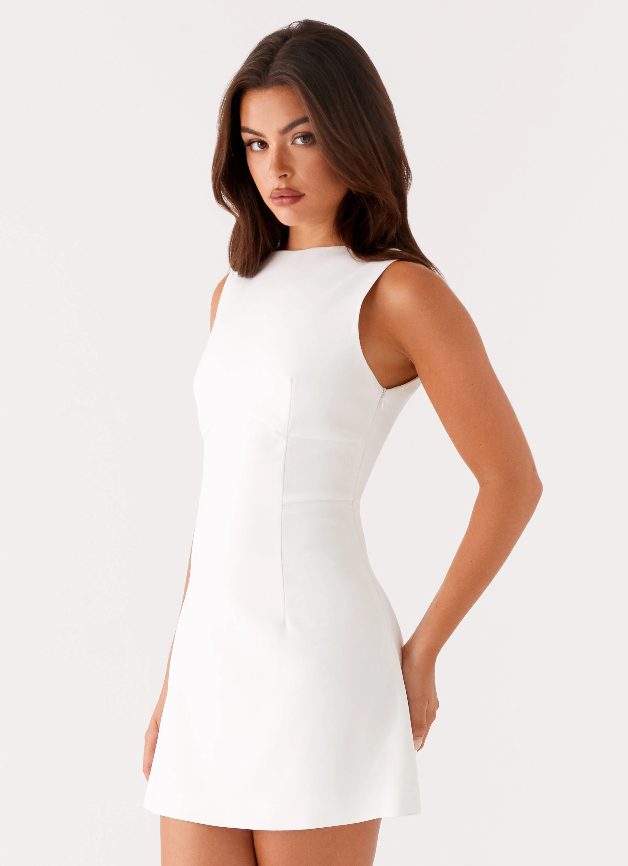Lazy Pick Lulita Mini Dress - White