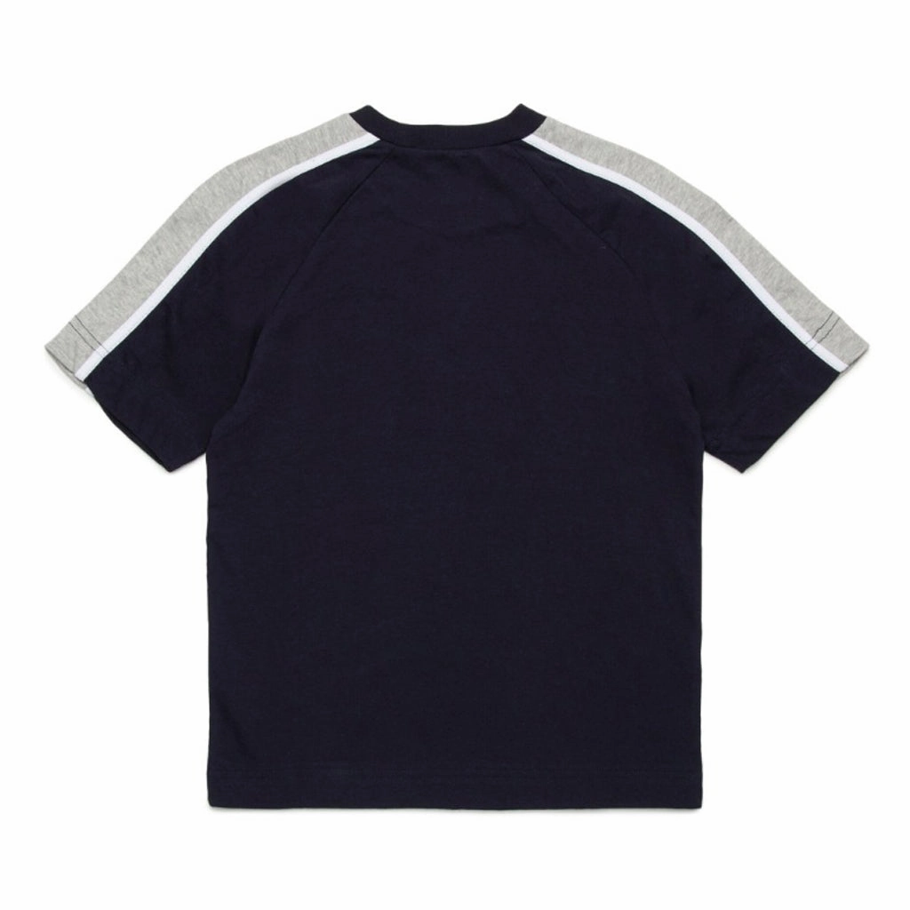 Marni Kids Colour-Block T-shirt RibbedTexture RibbedNeckline