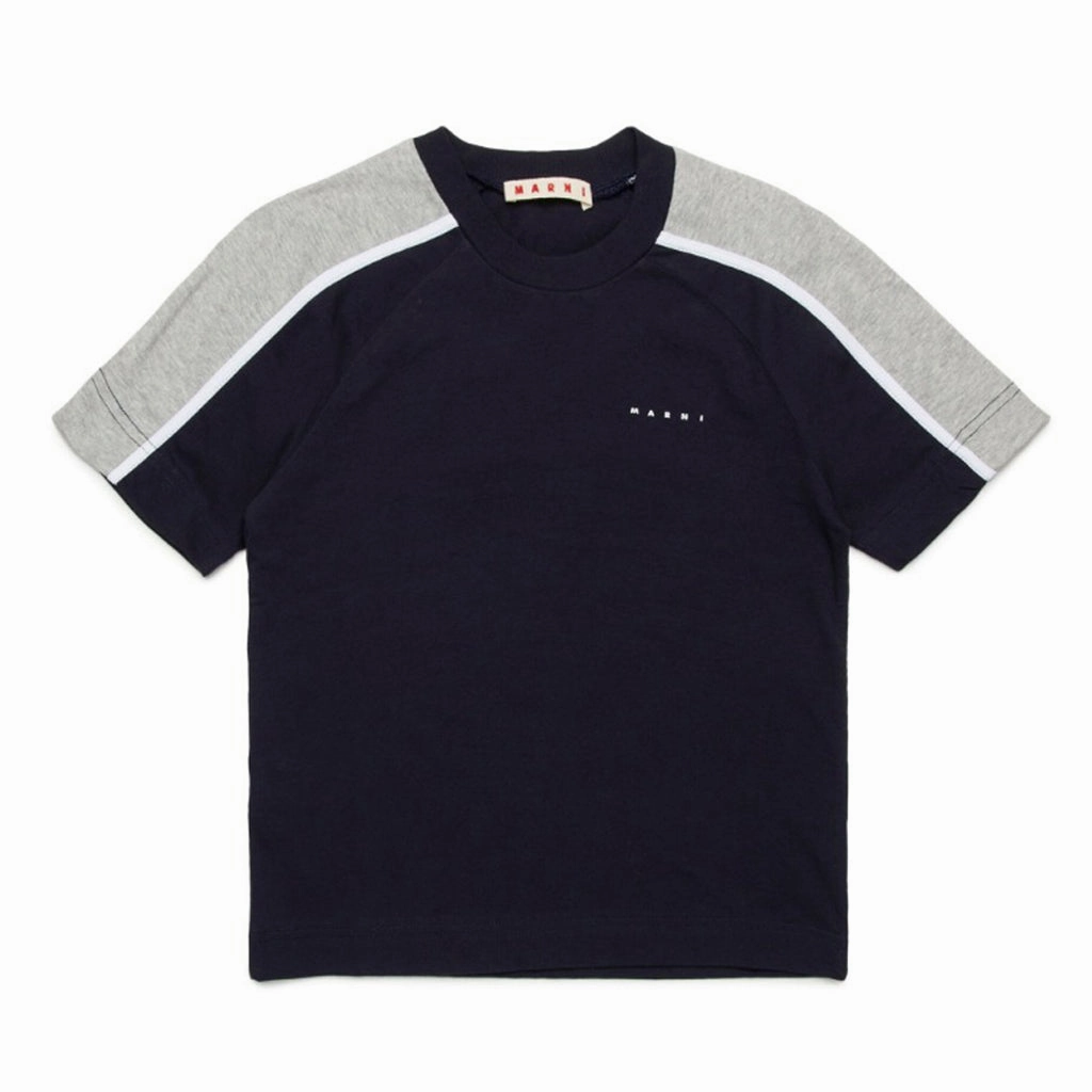 Stretchable Waistband Marni Kids Colour-Block T-shirt
