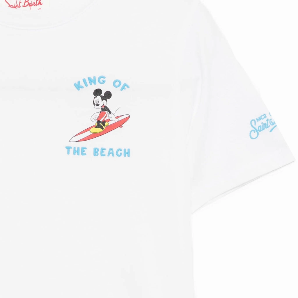 MC2 Saint Barth Mickey Surf T-shirt Breathable Waist