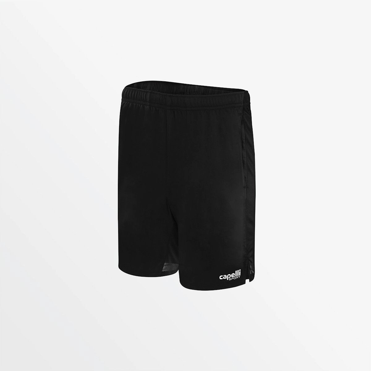 MEN'S 8" CLASSIC WOVEN RUNNING SHORTS Distressed finish