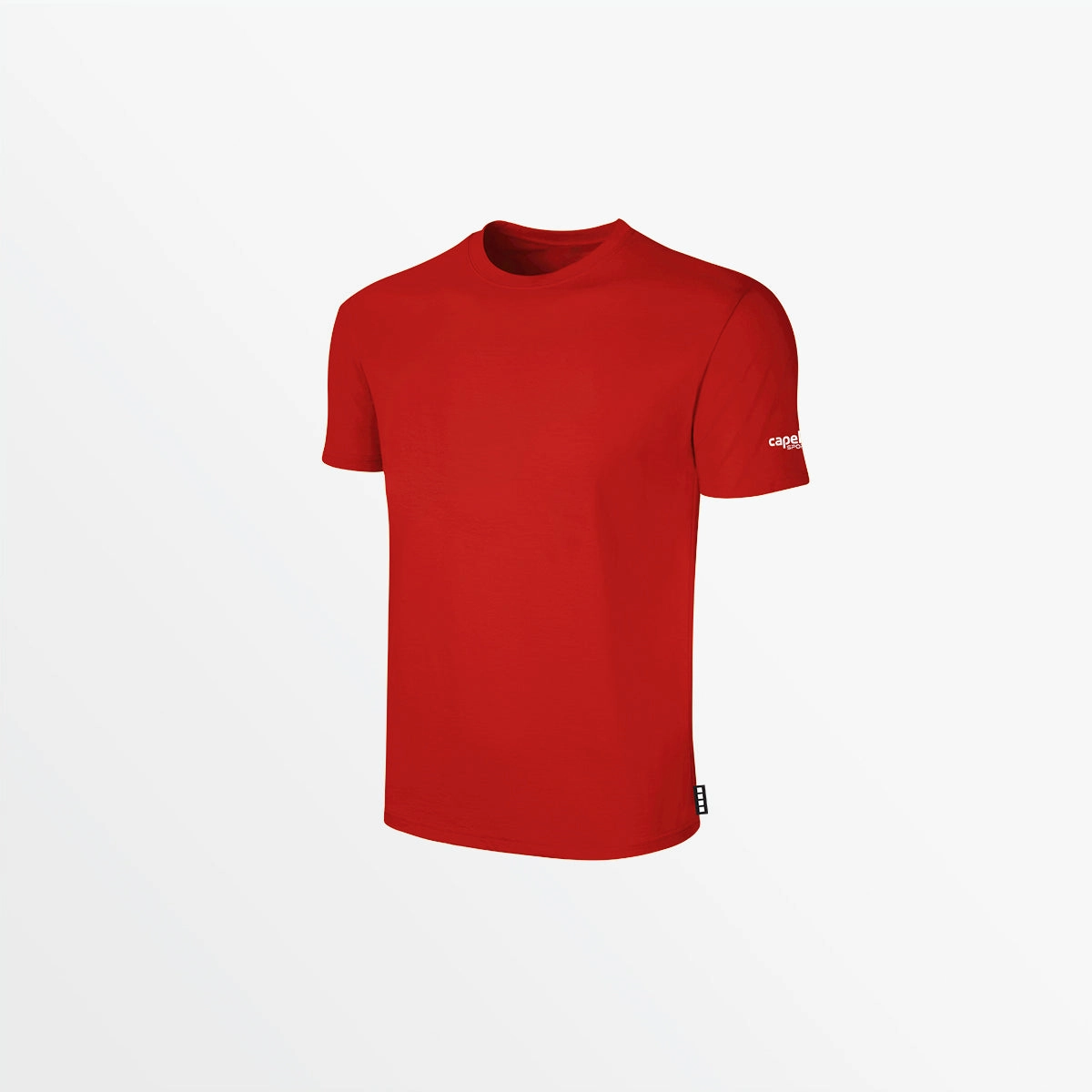 MEN'S BASICS TEE WITH SLEEVE LOGO Convertible Design Buttery Soft Handfeel