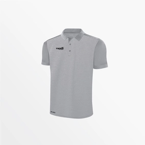 UV Protective Layer MEN'S CLASSIC SMALL STRIPE POLY POLO