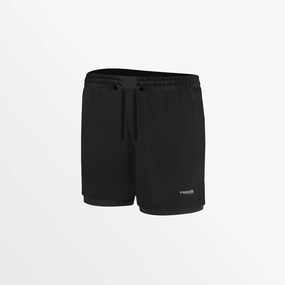 MEN'S EVERYDAY FLEX SHORTS WITH BRIEF Rayon drape SlimFit