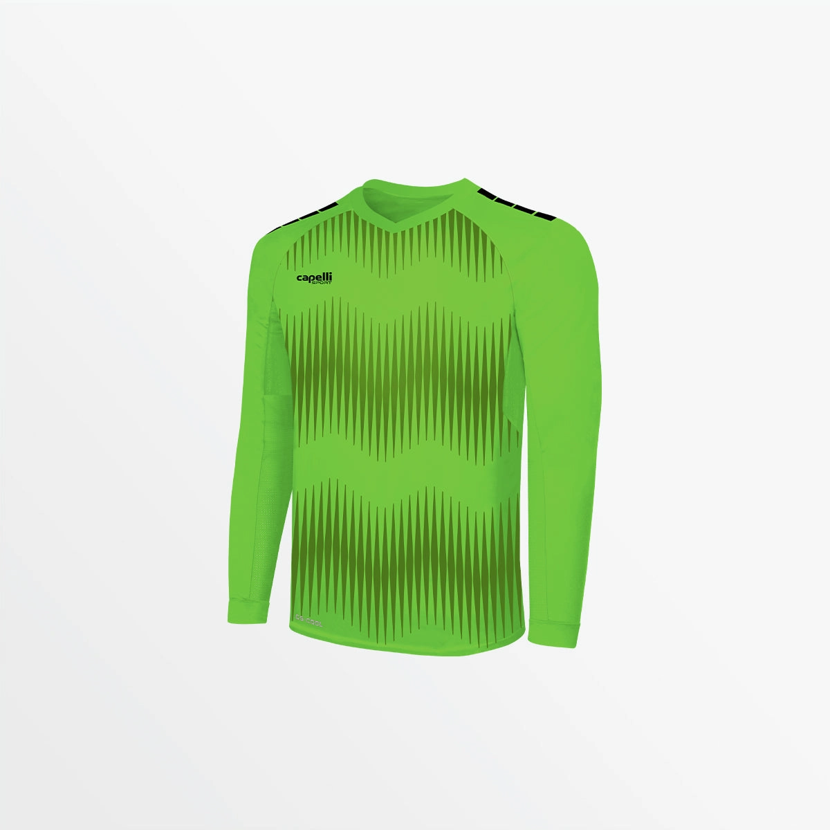 BreathableFabricTech BioBased Fiber MEN'S MADISON STATIC ??? LONG SLEEVE GOALKEEPER JERSEY