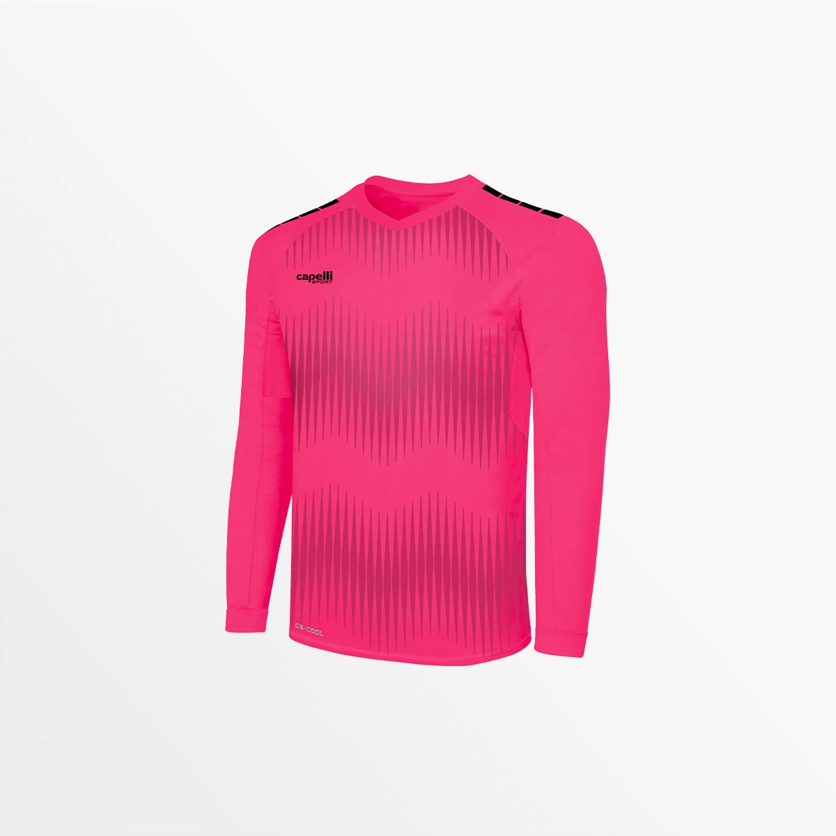 MEN'S MADISON STATIC ??? LONG SLEEVE GOALKEEPER JERSEY WITH PADDING LayeredDurability Casual Blouse