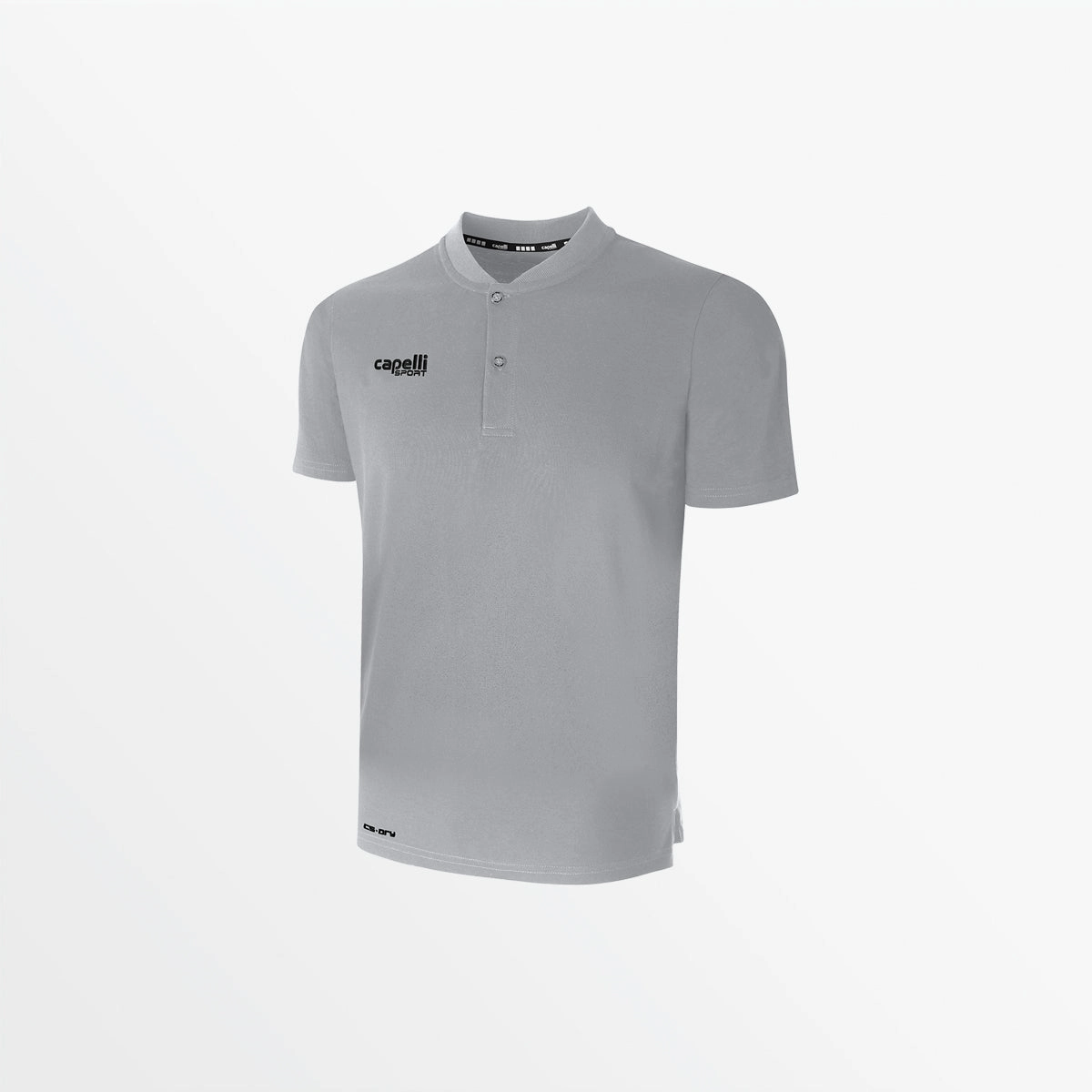 MEN'S POLY HENLEY Reinforced Shoulder Panels