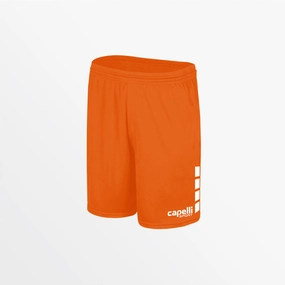 MEN'S TEAM MATCH SHORTS WITH 4-CUBES Lightweight Fit Training Wear