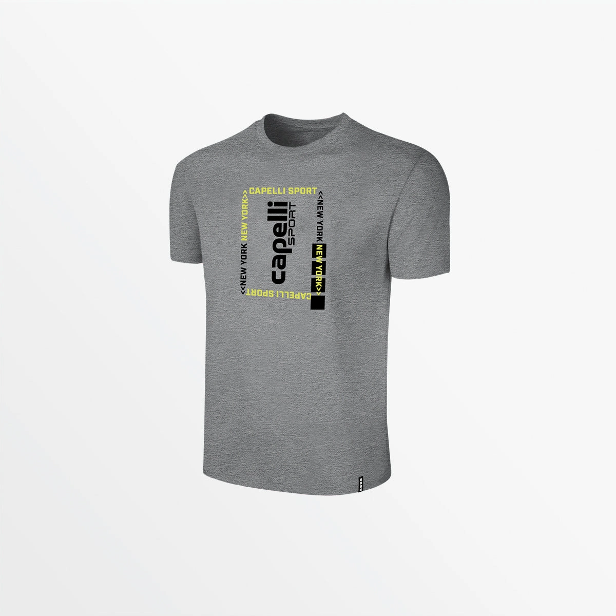 LayeredNeckline Reinforced Neckline MEN'S VERTICAL DISRUPTOR TEE