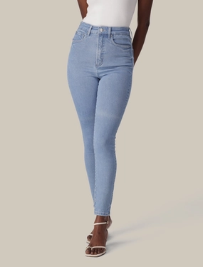 snag resistant Mila High-Rise Skinny Jeans