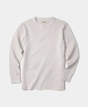 Basic Layering High Density Weave Military Raschel Knit Thermal Shirt