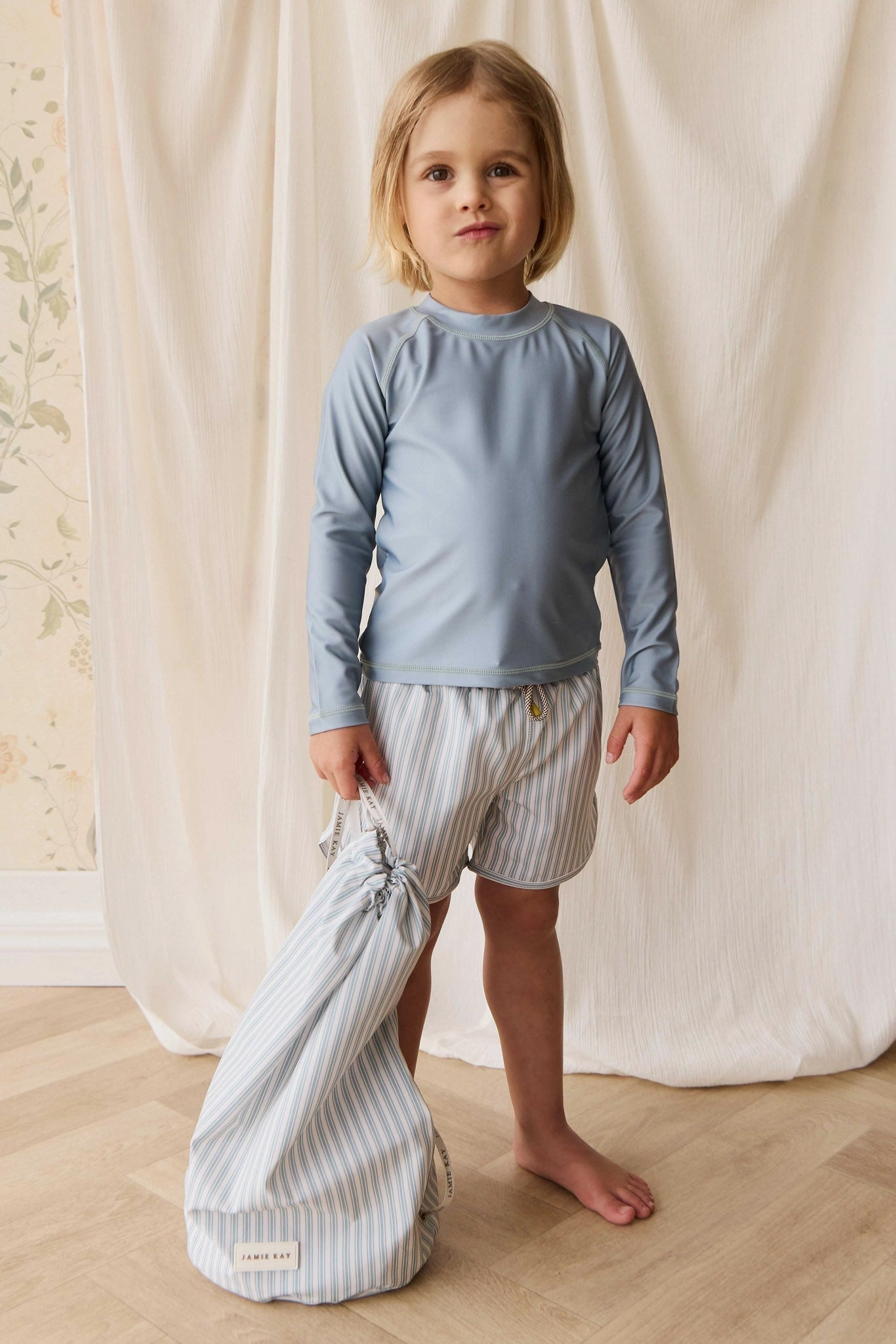 Breathable Lining Quick Adjust Declan Board Short - Variegated Stripe Cenote