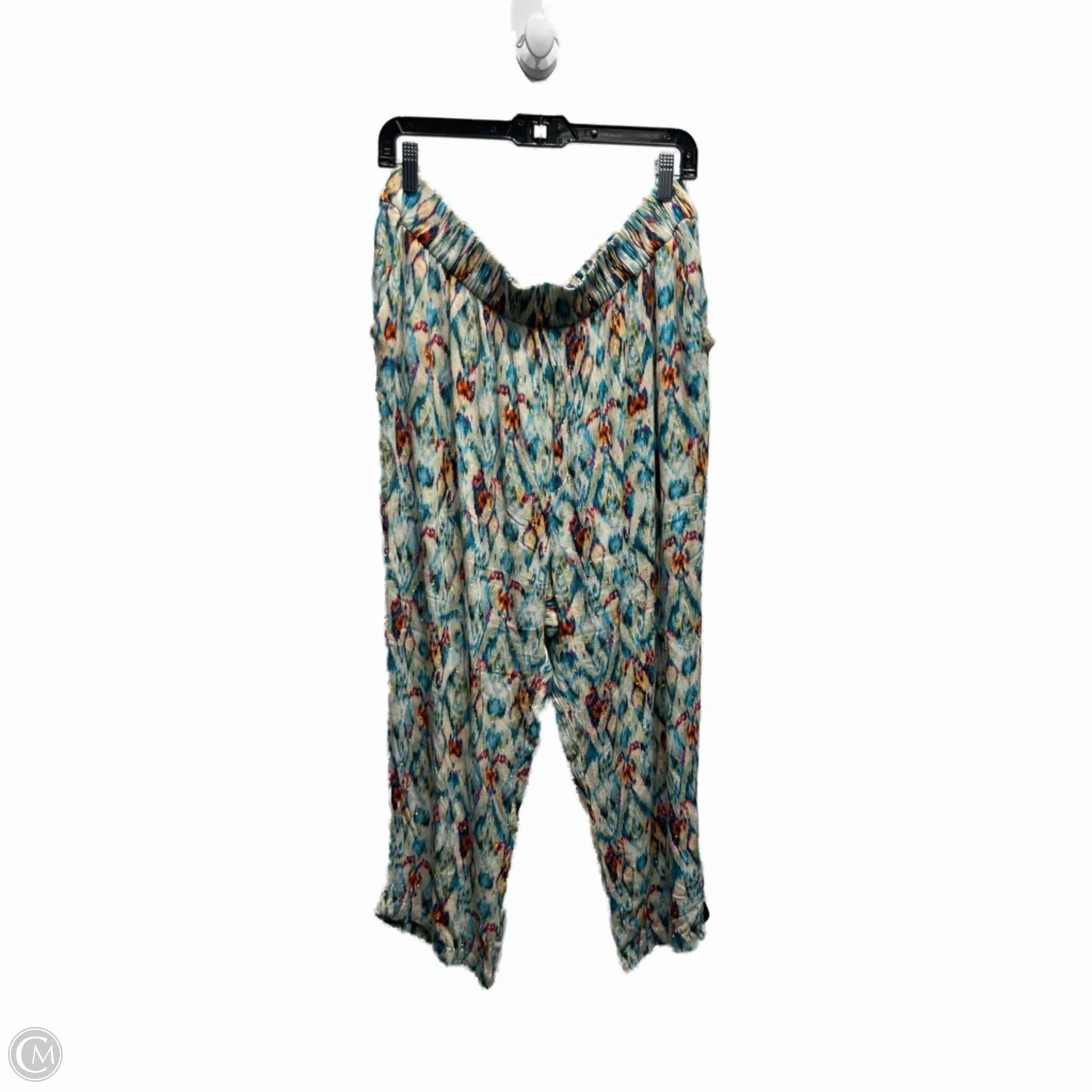 Pants Other By Zara In Blue & Purple, Size: 1x Softened Hem