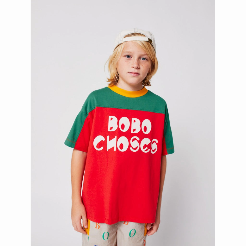Bobo Choses Colour Block T-shirt Streetwear attitude