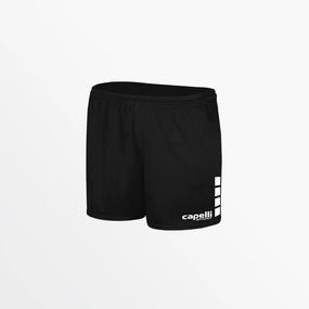 WOMEN'S TEAM MATCH SHORTS WITH 3'' INSEAM AND CUBES Flexible Leg