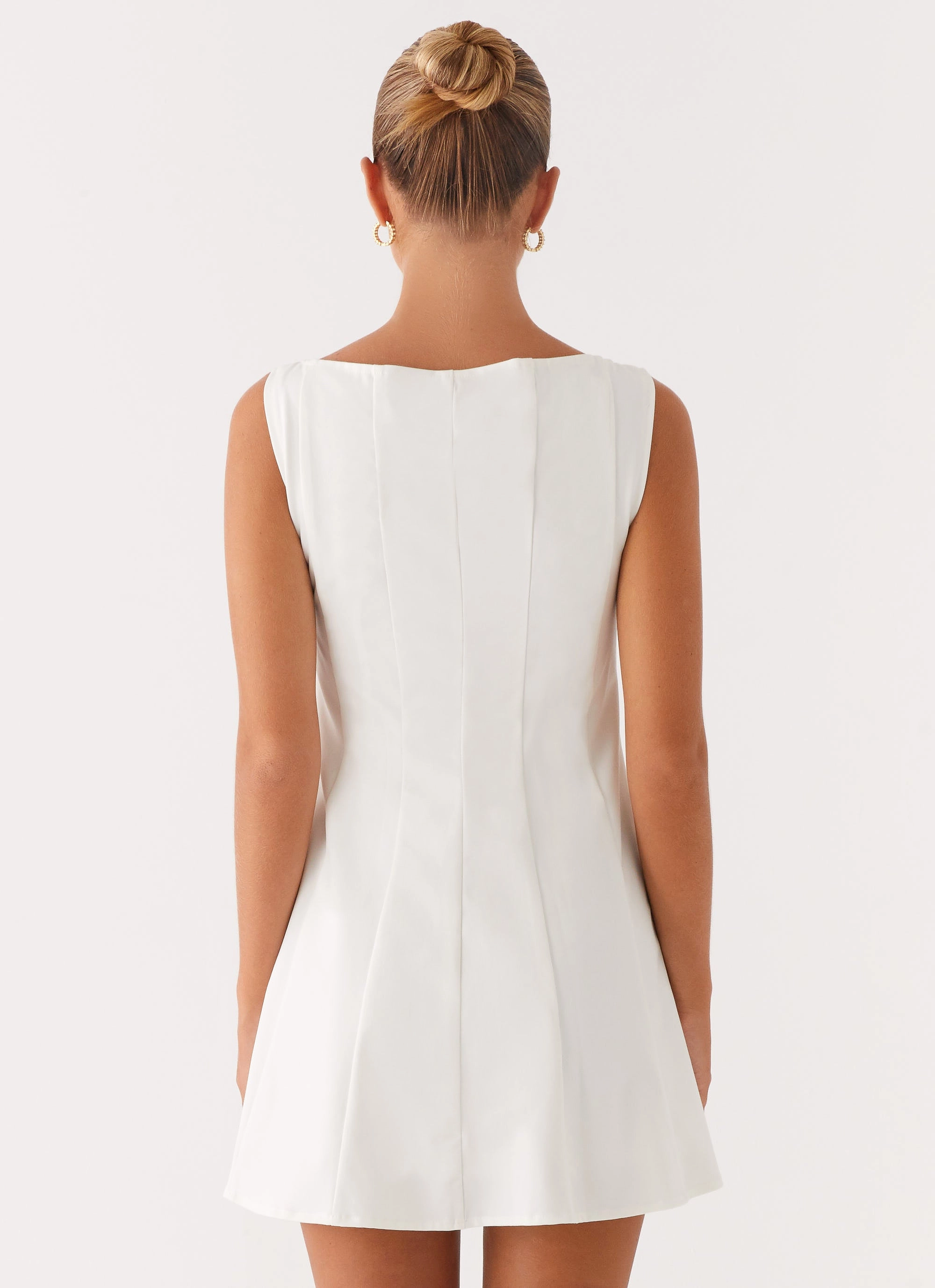Emelie Mini Dress - White Skin Touch
