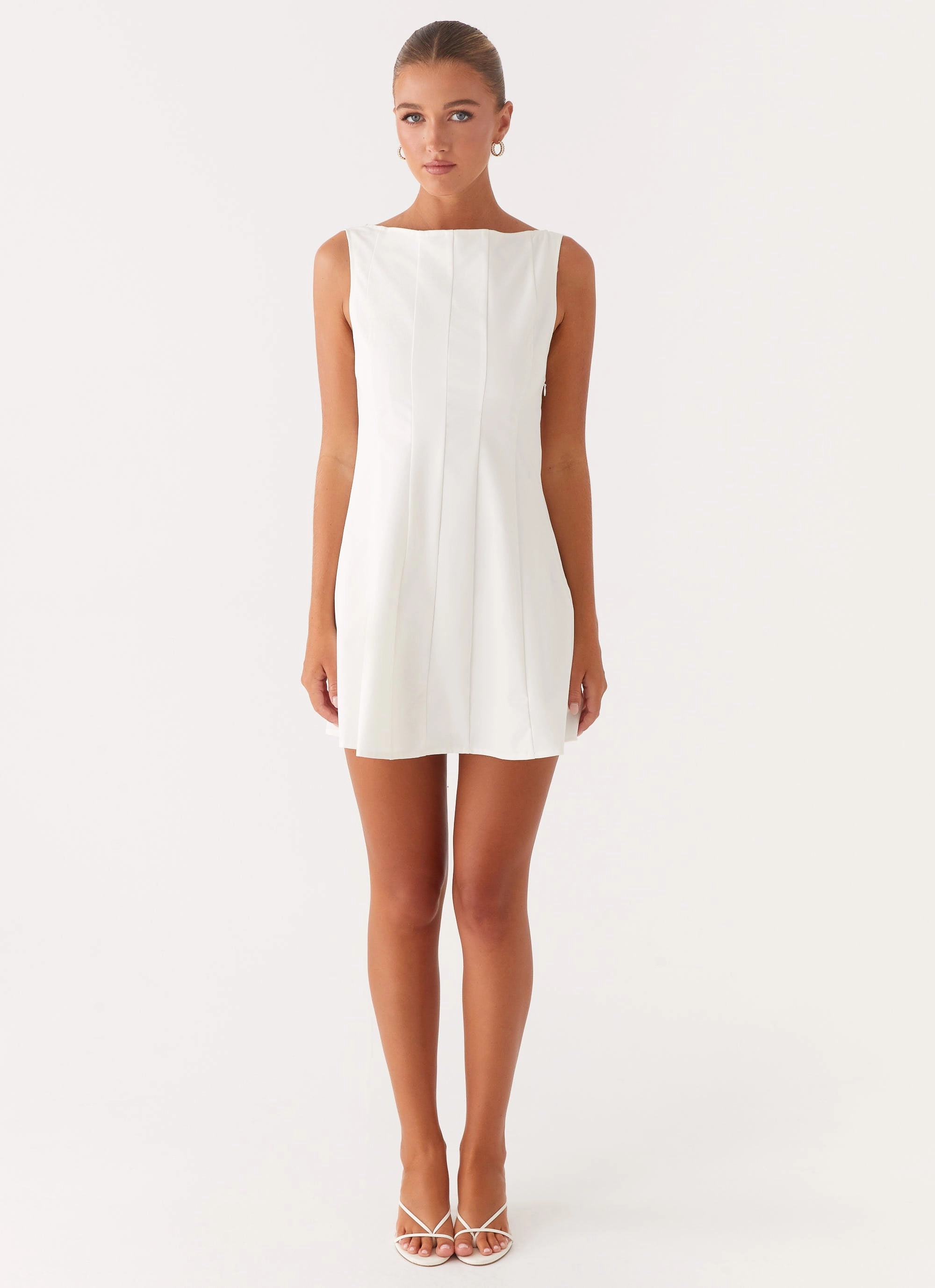 Cozy Design Emelie Mini Dress - White