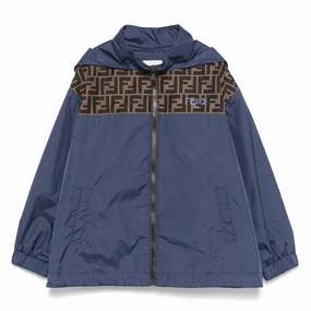 Essential Fit Fendi Kids Nylon Windbreaker Jacket