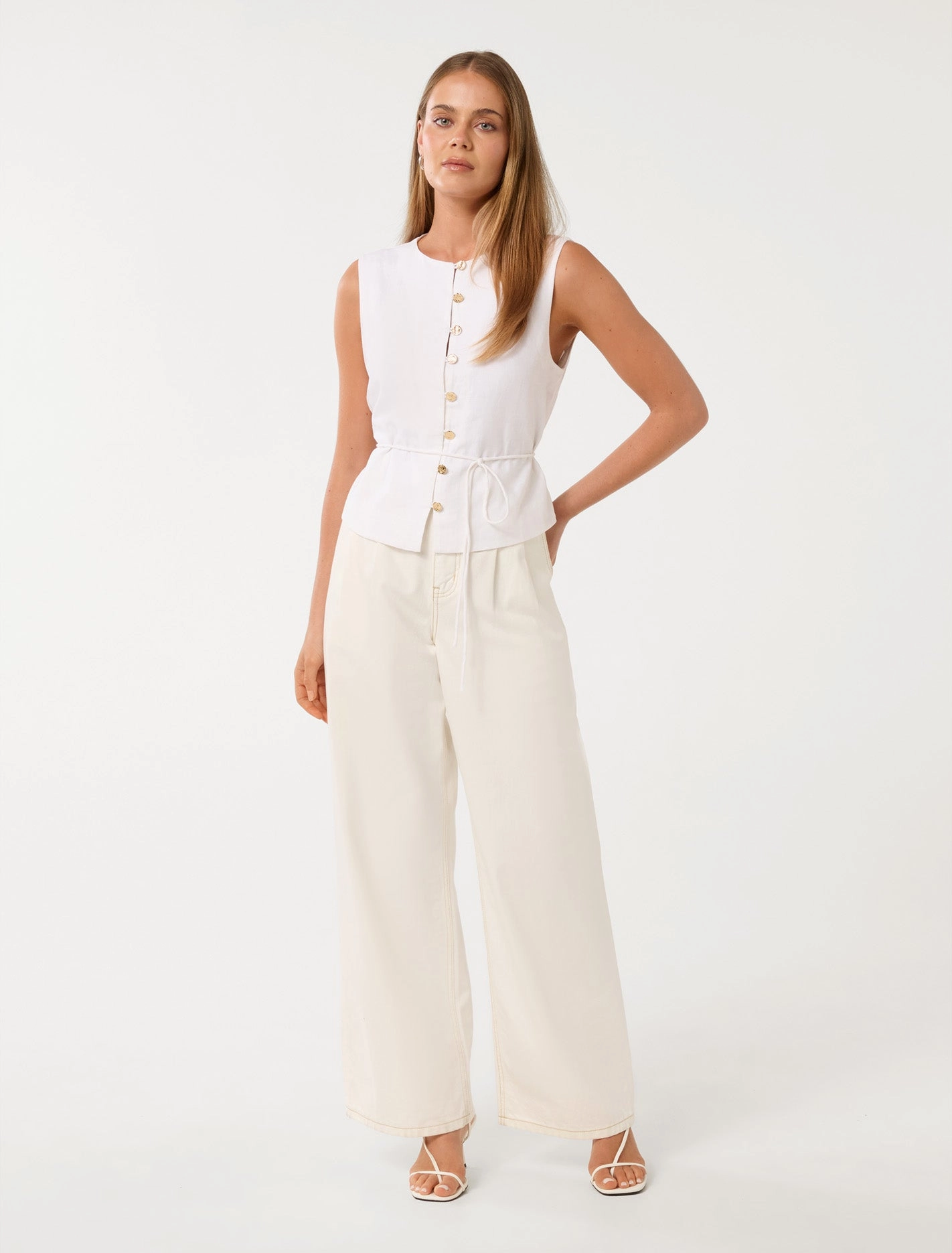 Fashionable Tank Immy Linen Vest