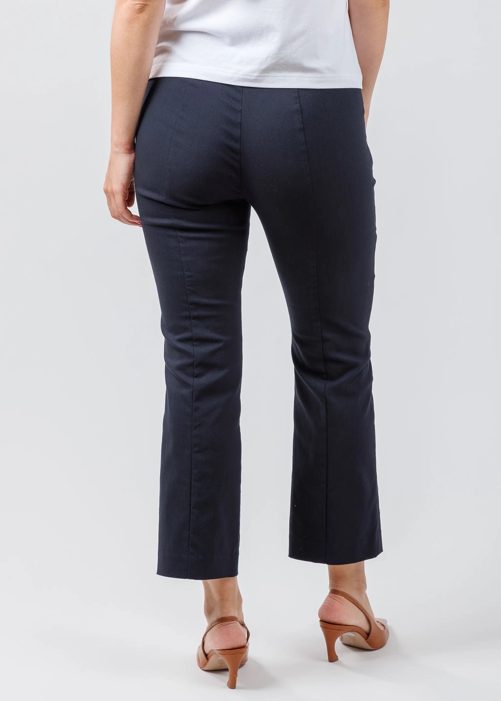 Baby Boot Pant With Patch Pocket - Navy Essential Fit