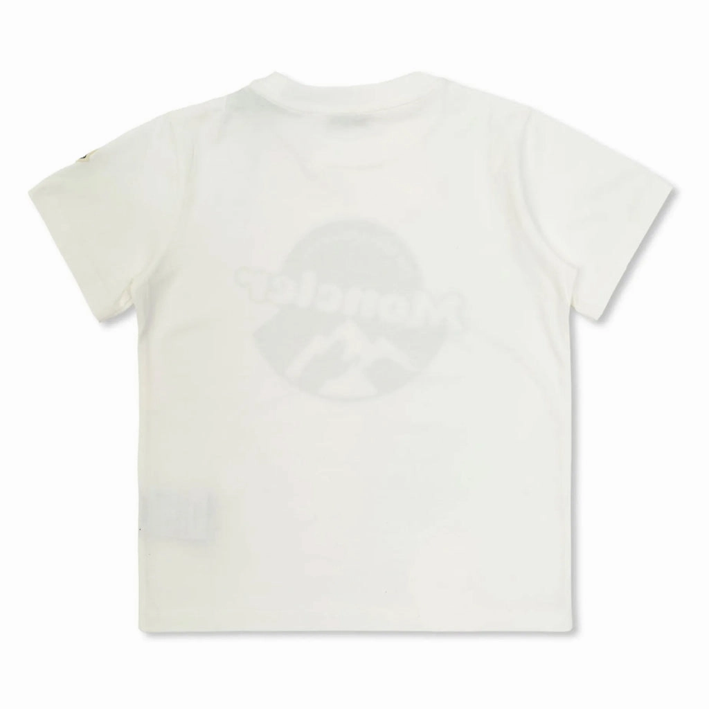 Moncler Enfant Short Sleeve T-shirt AntiPillingTreatment Pre Shrunk Fabric