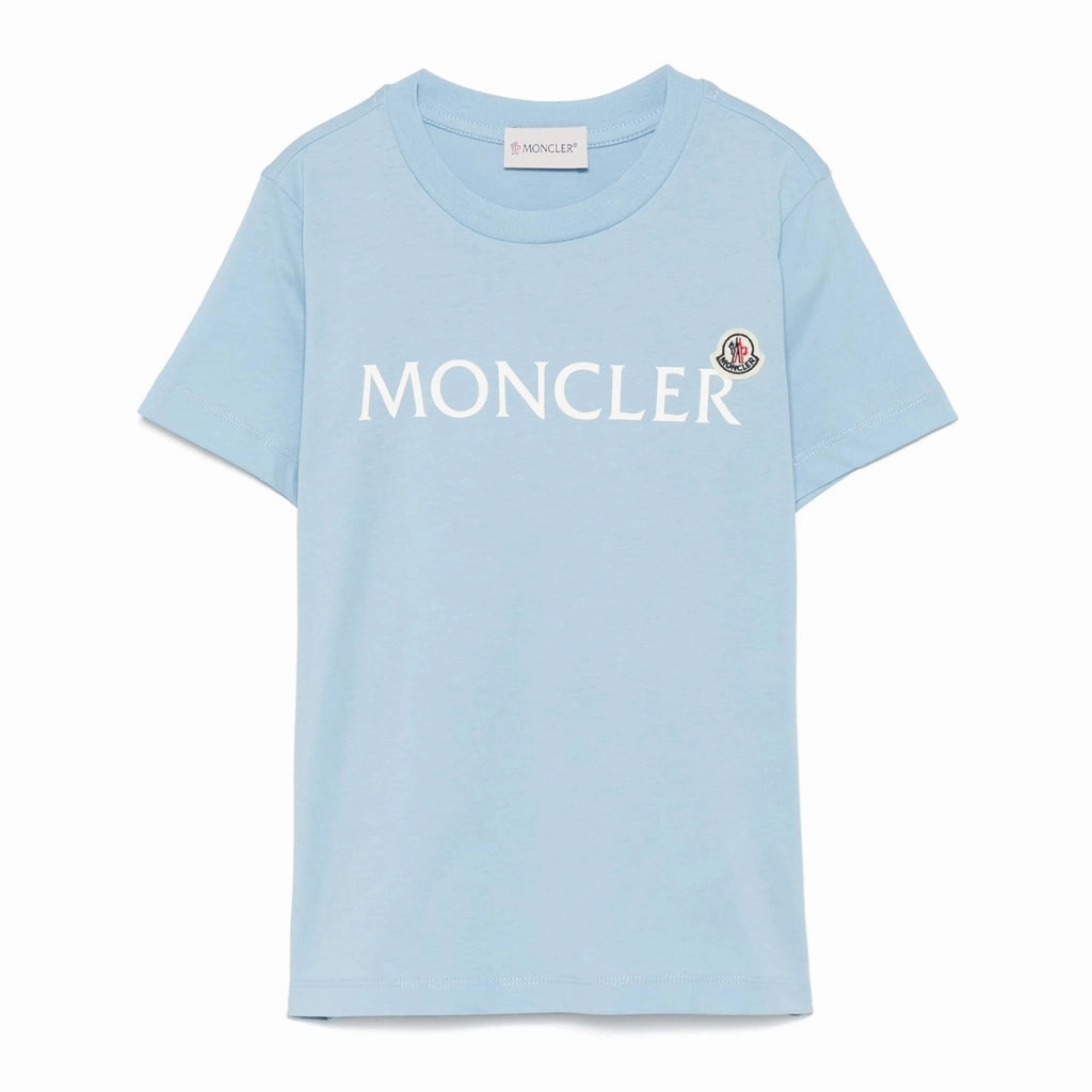 Moncler Enfant Short Sleeve T-shirt Classic Comfort Subtle Embroidery