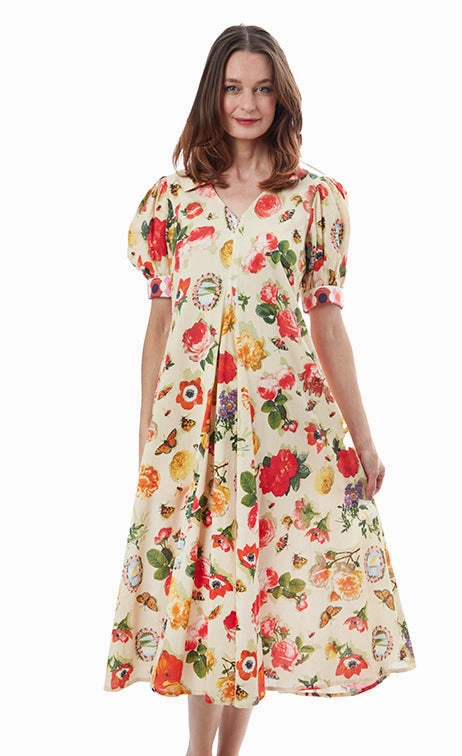 Montauk Dress - Botanical Floral New Mood Feminine Cut