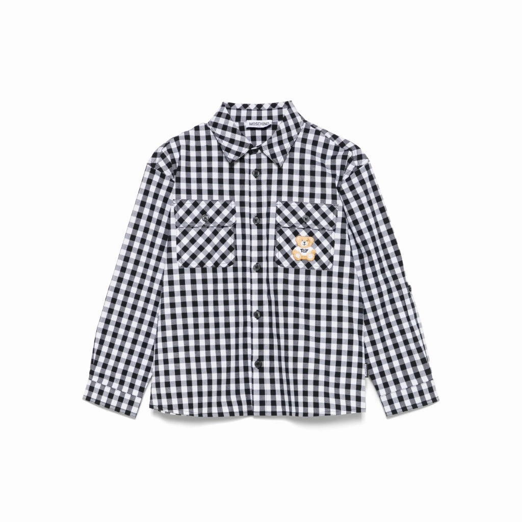NonChafingEdges Moschino Kids Gingham Shirt