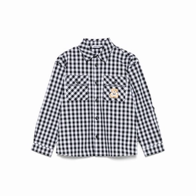 NonChafingEdges Moschino Kids Gingham Shirt